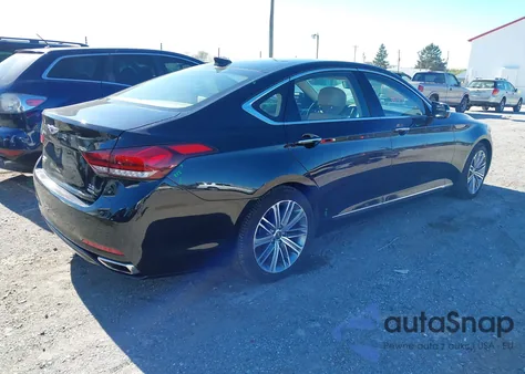 2018 Genesis G80 3.8 из США, поврежденный, VIN KMHGN4JE9JU249033